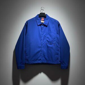 Nike Sportswear Tech Men's Woven Button-Down Shirt Jacket Game Royal Blue M NWT